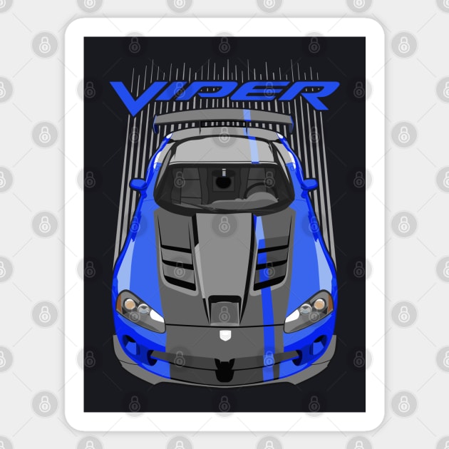 Viper ACR-blue Sticker by V8social